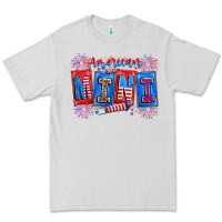 Dove Grey american mini Premium Tee - CowhideDigitalArt