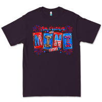 Plum american mini Premium Tee - CowhideDigitalArt