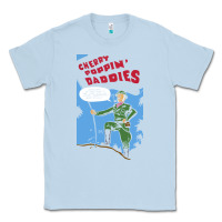 Dusty Blue Cherry Poppin' Daddies Classic Tee - artisFamous