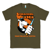 Army Green Screeching Weasel Some Freaks Of Atavism Classic Tee - artisFamous