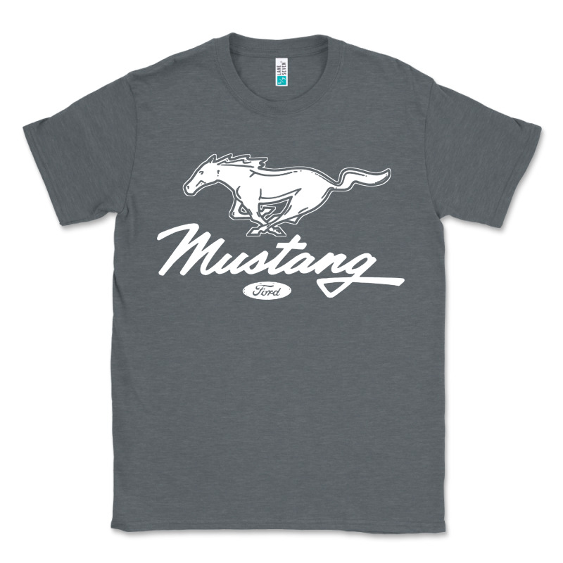 Mustang Pony Script Classic Tee by artisFamous | Teevron