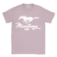 Lilac mustang pony script Classic Tee - artisFamous