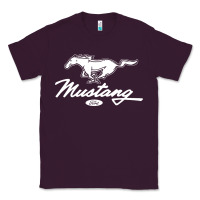 Plum mustang pony script Classic Tee - artisFamous