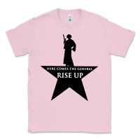 Bubblegum Pink here comes the general rise up Classic Tee - artisFamous