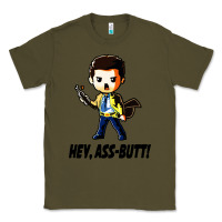 Army Green hey, ass butt Classic Tee - artisFamous