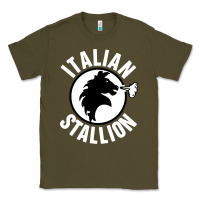 Army Green italian stallion Classic Tee - artisFamous