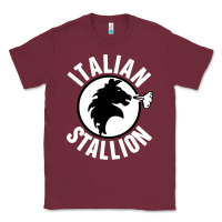 Burgundy italian stallion Classic Tee - artisFamous
