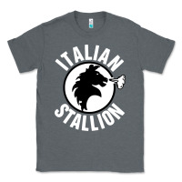 Charcoal Heather italian stallion Classic Tee - artisFamous