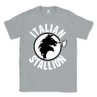 Heather Grey italian stallion Classic Tee - artisFamous