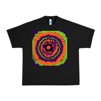 Black halloween tie  dye pattern Urban Heavy Tee - RanaPortraitStore