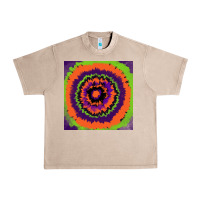 French Oak halloween tie  dye pattern Urban Heavy Tee - RanaPortraitStore