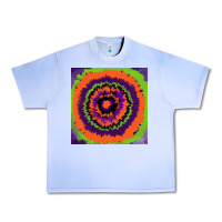 Grape Ice halloween tie  dye pattern Urban Heavy Tee - RanaPortraitStore