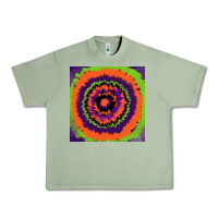 Oil Green halloween tie  dye pattern Urban Heavy Tee - RanaPortraitStore