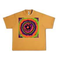 Peanut Butter halloween tie  dye pattern Urban Heavy Tee - RanaPortraitStore