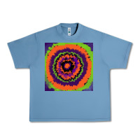 Pebble Blue halloween tie  dye pattern Urban Heavy Tee - RanaPortraitStore