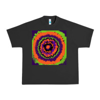 Pigment Black halloween tie  dye pattern Urban Heavy Tee - RanaPortraitStore