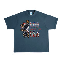 Midnight Navy god bless the usa Urban Heavy Tee - SublimationCraftShop