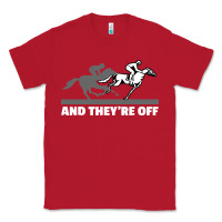Red horse racing Classic Tee - artisFamous