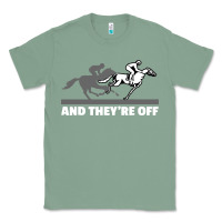 Sage horse racing Classic Tee - artisFamous