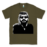 Army Green yasser arafat Classic Tee - artisFamous