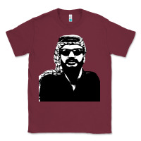 Burgundy yasser arafat Classic Tee - artisFamous