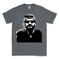 Charcoal Heather yasser arafat Classic Tee - artisFamous