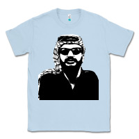 Dusty Blue yasser arafat Classic Tee - artisFamous