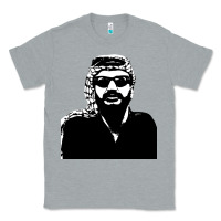 Heather Grey yasser arafat Classic Tee - artisFamous