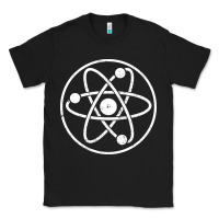 Black Atomic Atom Symbol Classic Tee - artisFamous