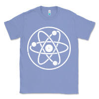 Colony Blue Atomic Atom Symbol Classic Tee - artisFamous