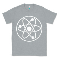 Heather Grey Atomic Atom Symbol Classic Tee - artisFamous
