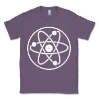 Lavender Atomic Atom Symbol Classic Tee - artisFamous