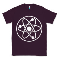 Plum Atomic Atom Symbol Classic Tee - artisFamous