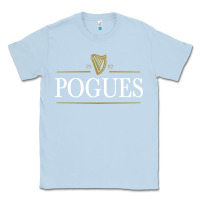 Dusty Blue The Pogues 1982 Classic Tee - artisFamous