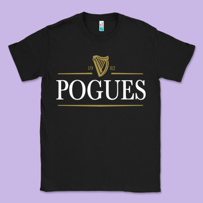 The Pogues 1982 Classic Tee Designed By Artisfamous