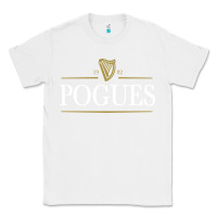 White The Pogues 1982 Classic Tee - artisFamous
