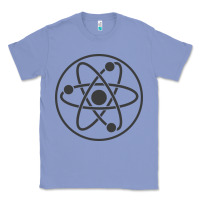 Colony Blue Atomic Atom Symbol Classic Tee - artisFamous