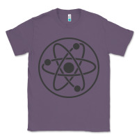 Lavender Atomic Atom Symbol Classic Tee - artisFamous