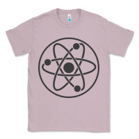 Lilac Atomic Atom Symbol Classic Tee - artisFamous