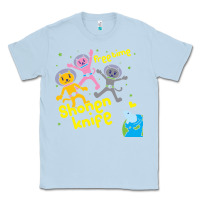 Dusty Blue Shonen Knife Free Time Classic Tee - artisFamous