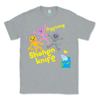 Heather Grey Shonen Knife Free Time Classic Tee - artisFamous