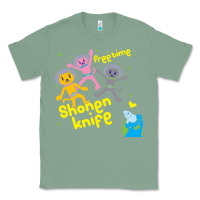 Sage Shonen Knife Free Time Classic Tee - artisFamous
