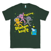 Sports Green Shonen Knife Free Time Classic Tee - artisFamous