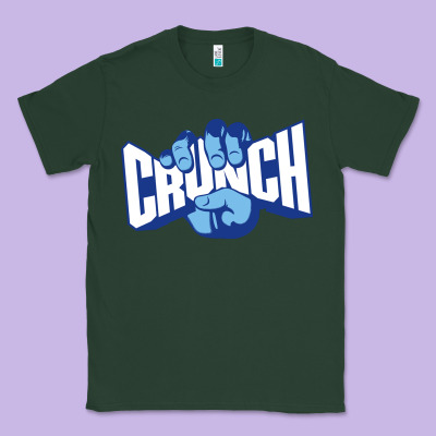 Crunch Classic Tee Designed By Artisfamous