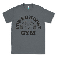 Charcoal Heather power hause gym Classic Tee - artisFamous