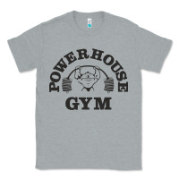 Heather Grey power hause gym Classic Tee - artisFamous
