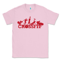 Bubblegum Pink crossfit gym Classic Tee - artisFamous