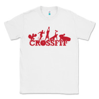 White crossfit gym Classic Tee - artisFamous