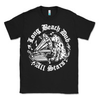 Black Long Beach Dub All STars Classic Tee - artisFamous