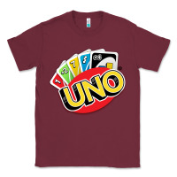 Burgundy uno funny game Classic Tee - artisFamous